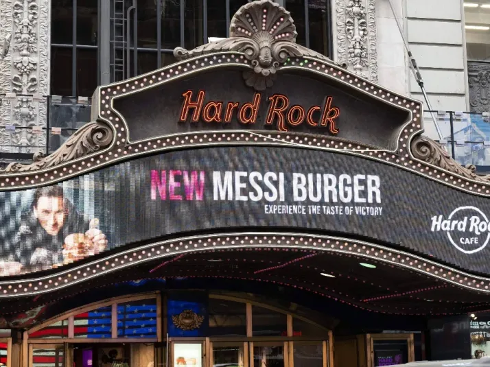 Lionel Messi Has His Own Burger! Try It At The Hard Rock Cafe LV