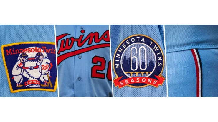 Twins de Minnesota presentan bello uniforme retro por su 60 aniversario