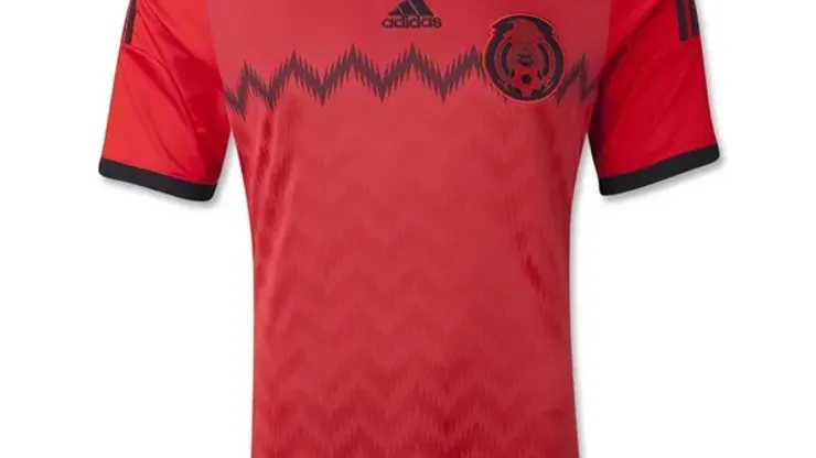 Mexico Away Shirt For 2014 FIFA World Cup Goes Red And Black