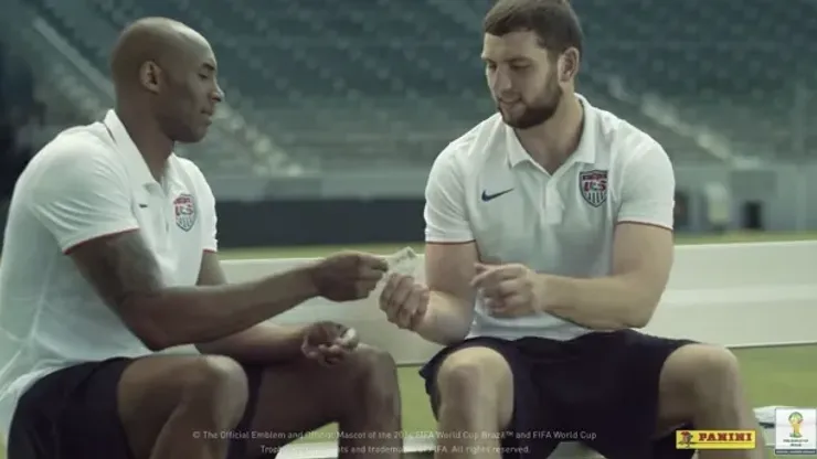 Kobe Bryant and Andrew Luck Star In New World Cup Panini Sticker Commercial  [VIDEO] - World Soccer Talk