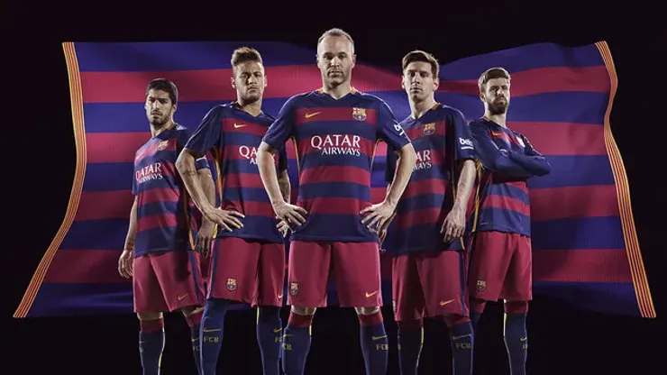 Barcelona officially reveal controversial new kit for 2015-16