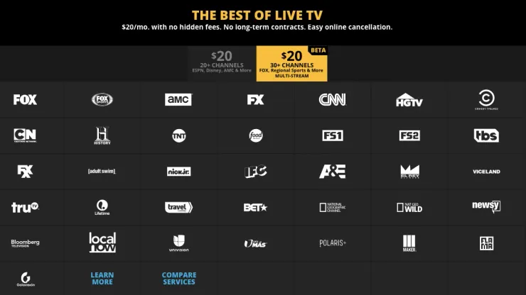 Fox sports sales 2 stream