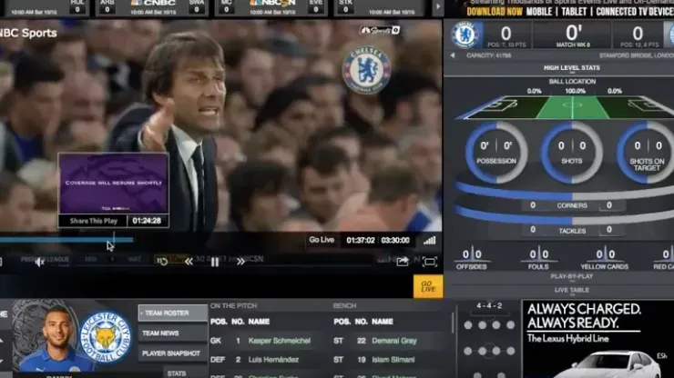 NBC Sports Live Extra now available on Apple TV and Roku streaming