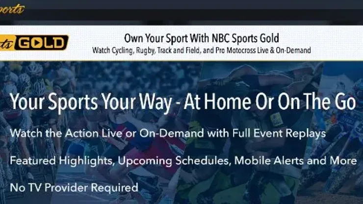 Nbc sports best sale gold without cable