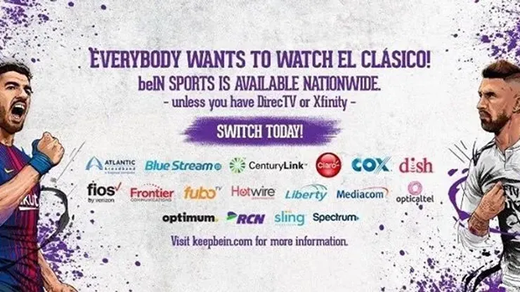 Streaming el outlet clasico bein sport