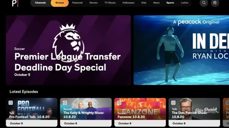 Peacock adds on demand Premier League TV Channel shows World