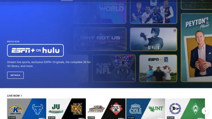 hulu live sports nfl