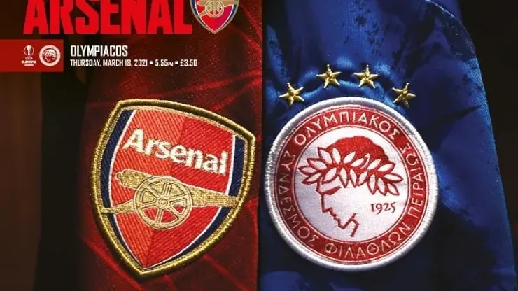 Where to find Arsenal vs. Olympiacos on US TV Mar. 18 2021