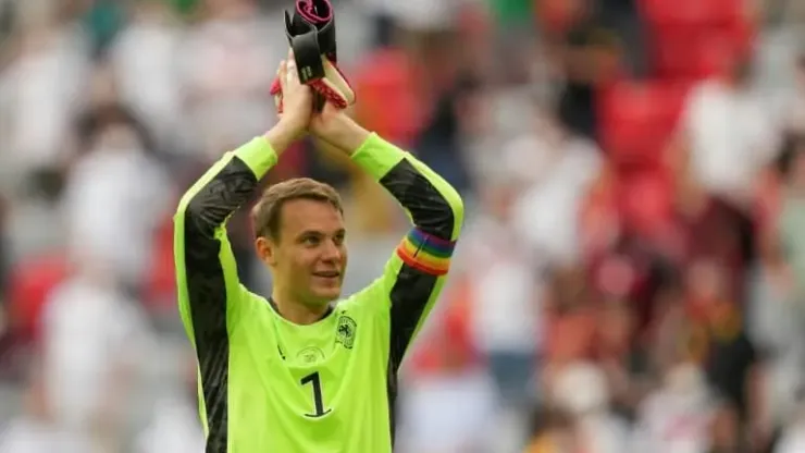 Germany came out in rainbow colours in defiance of UEFA's refusal of LGBT  lights