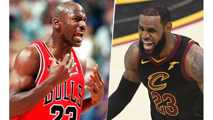 Jordan vs. LeBron con la misma cantidad de partidos en Playoffs - Bolavip
