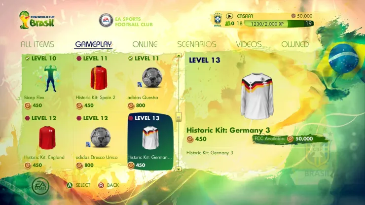 2014 FIFA World Cup Brazil (Xbox 360) : Video Games