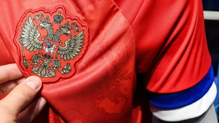 Russia snub new Adidas shirts with upside down flag World Soccer