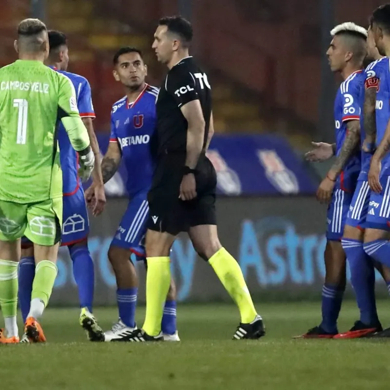 "No sabí que esto es la U, conch...": árbitro Millas denuncia amenaza del director deportivo azul