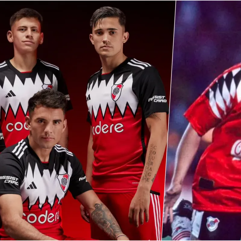 River Plate presenta camiseta inspirada en la gloria de Marcelo Salas