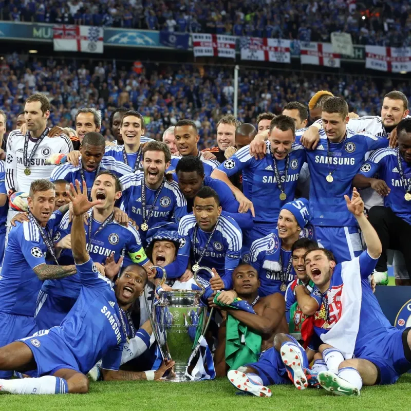 Champions chelsea cheap 2012