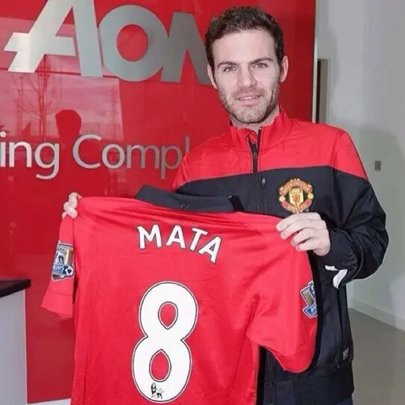 Manchester United Supporters Order Your Juan Mata Number 8 Shirt