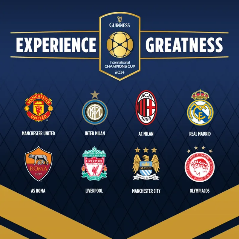 International Champions Cup 2014 gets the green light -  (English  version)