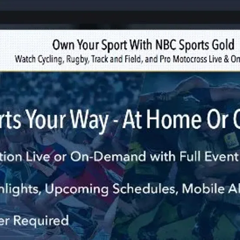 Live stream store nbc sports gold