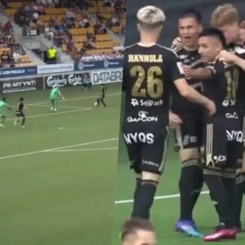 Diego Rojas anota gran gol en Finlandia: chileno marca a los 40 segundos en derrota Diego Rojas anota gran gol en Finlandia: chileno marca a los 40 segundos en derrota