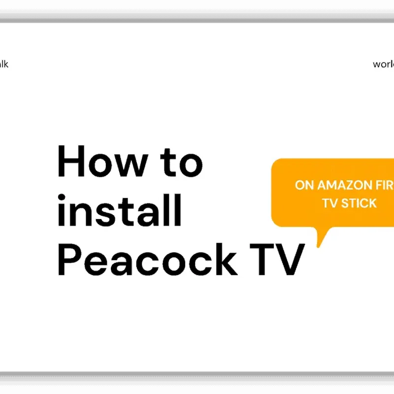 Peacock amazon fire stick deals