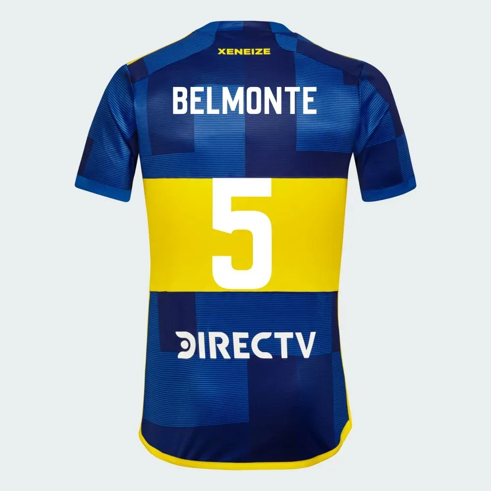La camiseta que usará Belmonte en Boca