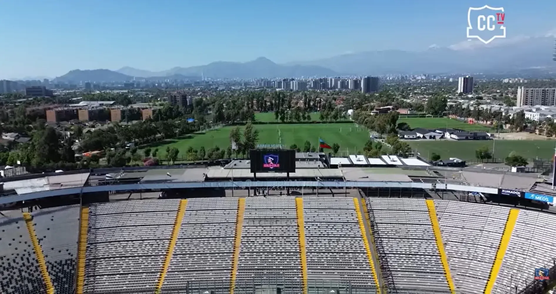 Las canchas de entrenamiento del Monumental han mejorado
