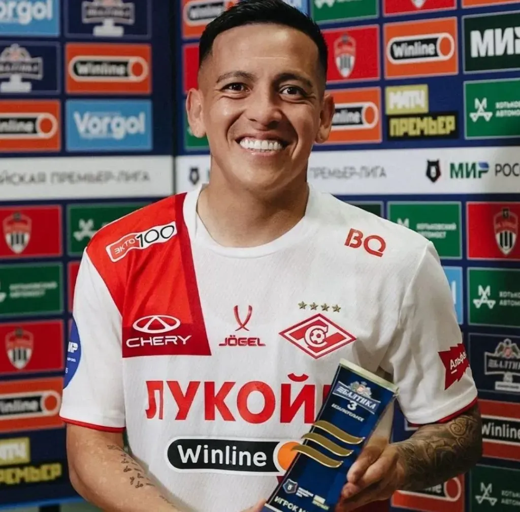 Esequiel Barco es figura en Spartak.