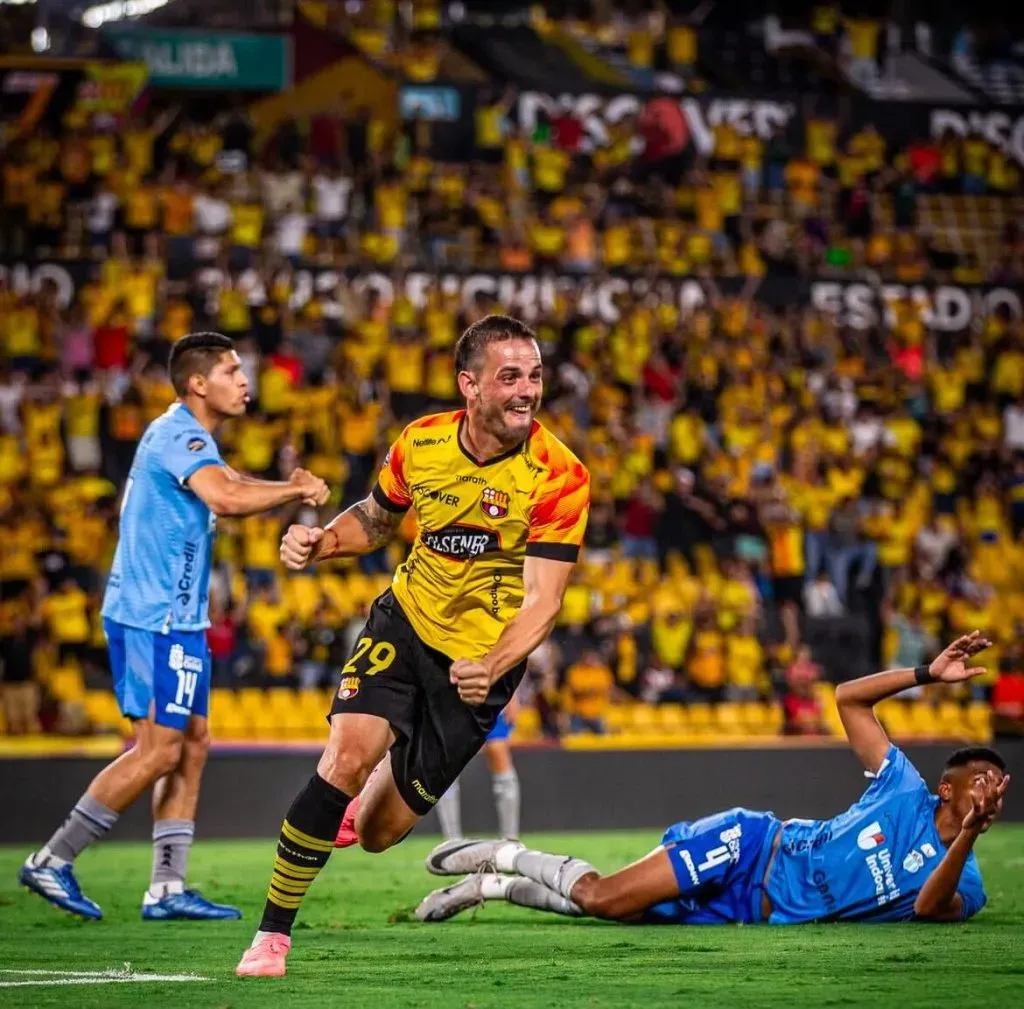 Octavio Rivero tiene contrato en el Barcelona de Ecuador.