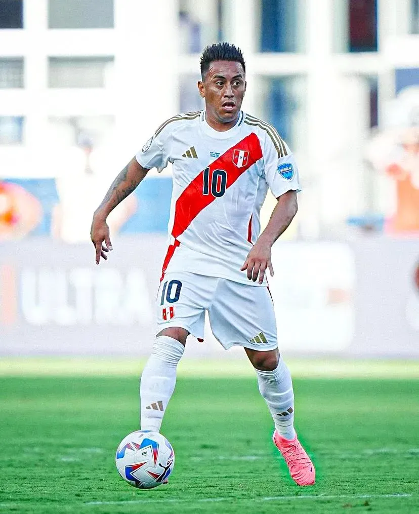 Christian Cueva en la Selección Peruana. (Foto: Twitter).