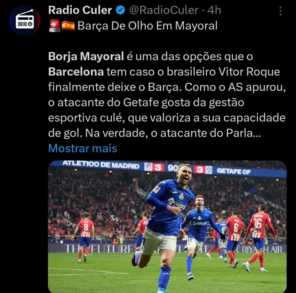 Repercussão via Twitter