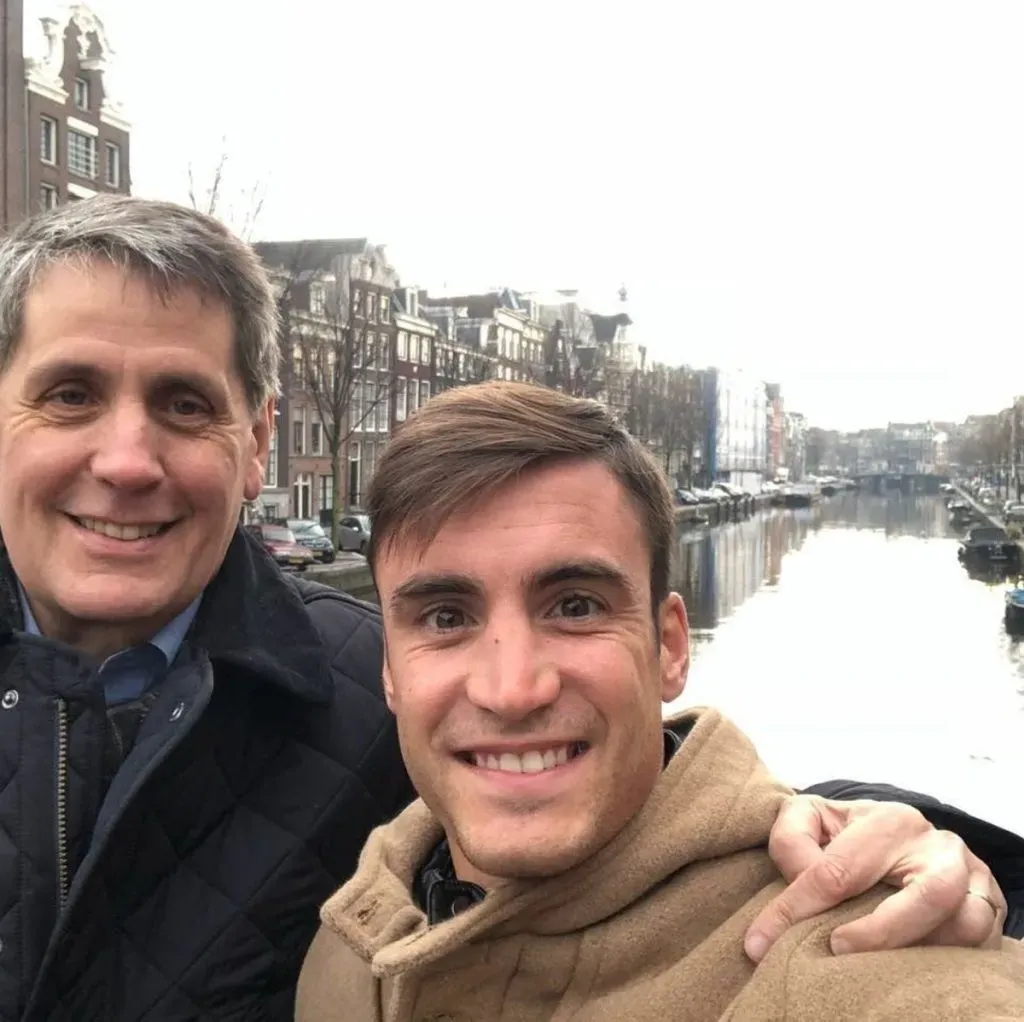 Ricardo Schlieper, agente de Pizzi y de Nicolás Tagliafico que trabajará para Javier Milei (Instagram)