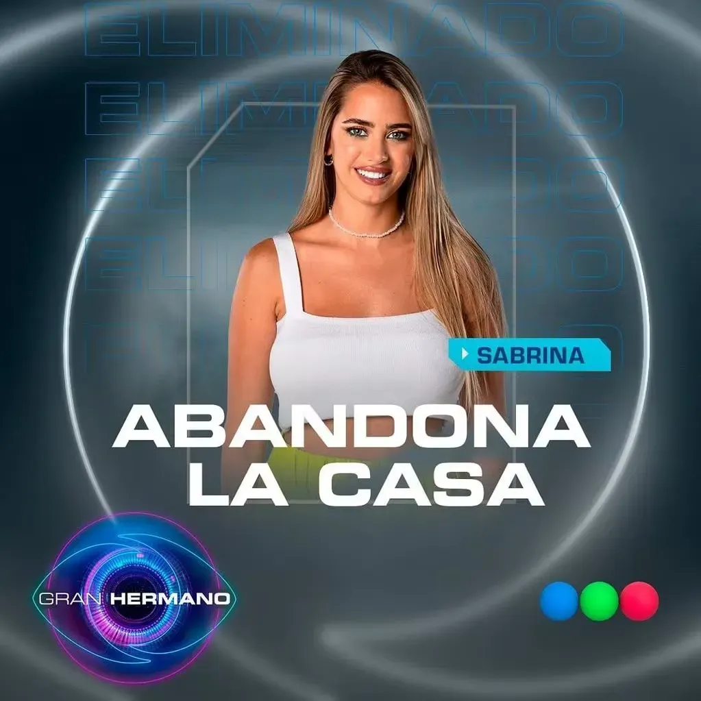 Sabrina, última eliminada de Gran Hermano Argentina 2024.