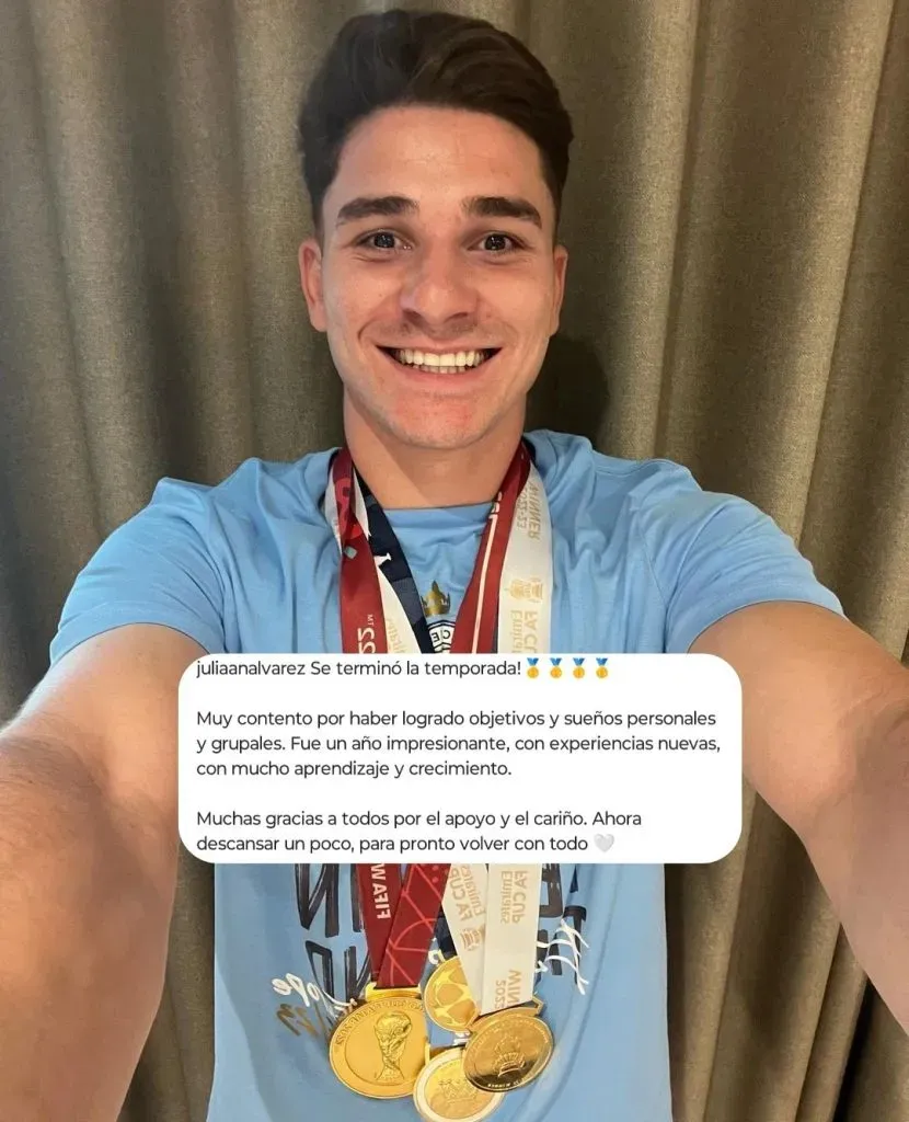 Instagram Julián Álvarez