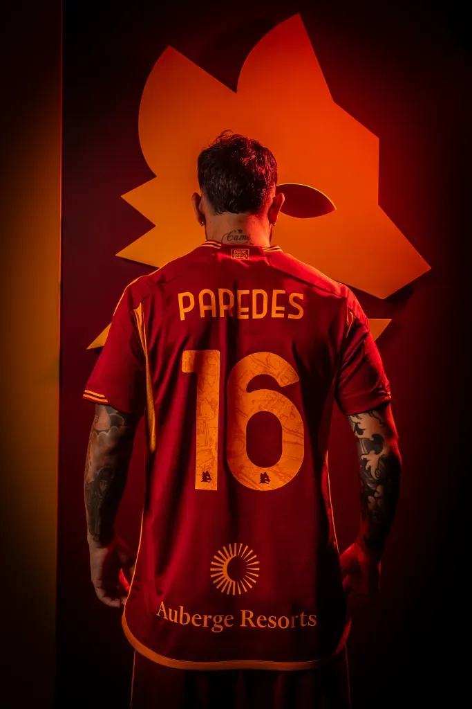 Paredes, el 16 de la Roma. (Foto: Roma)