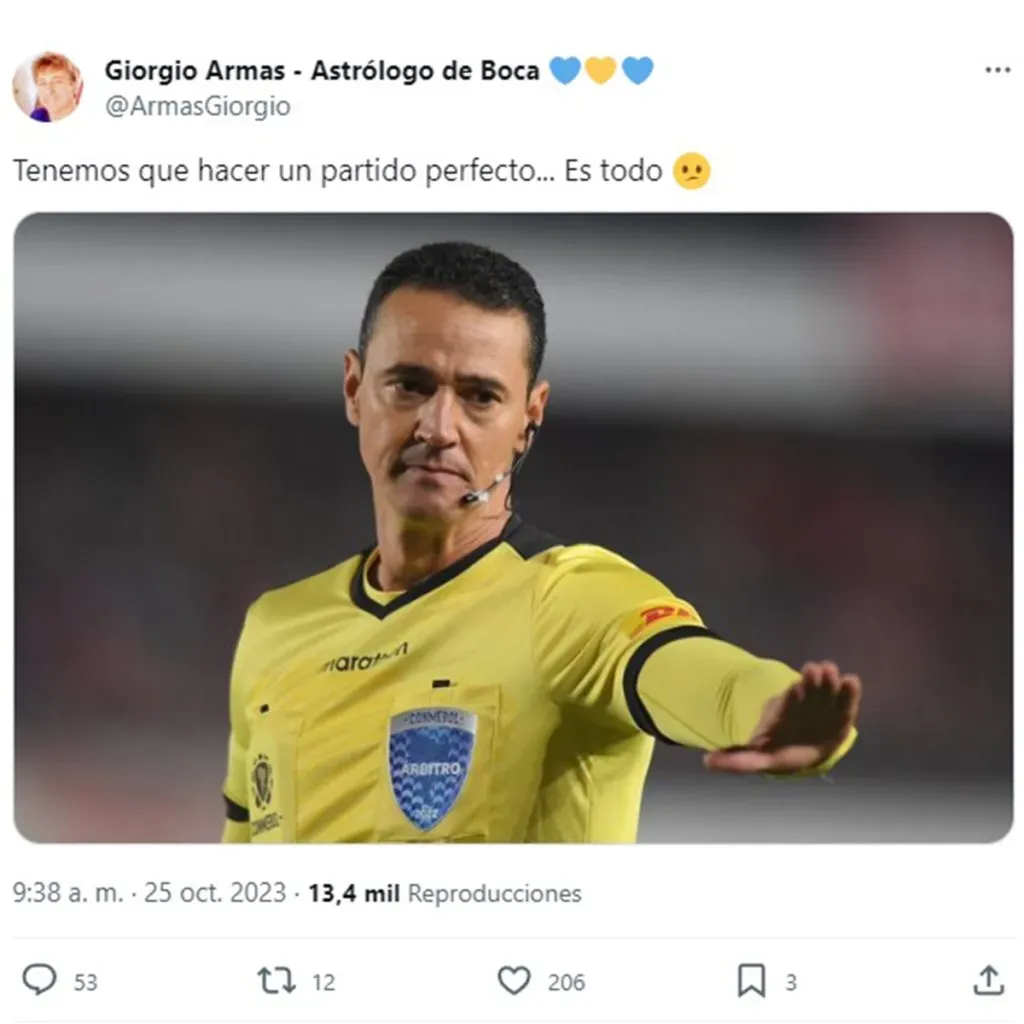 Twitter Giorgio Armas.