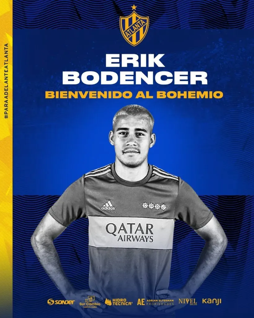Érik Bodencer fue presentado en Atlanta. (Foto: Prensa Atlanta)