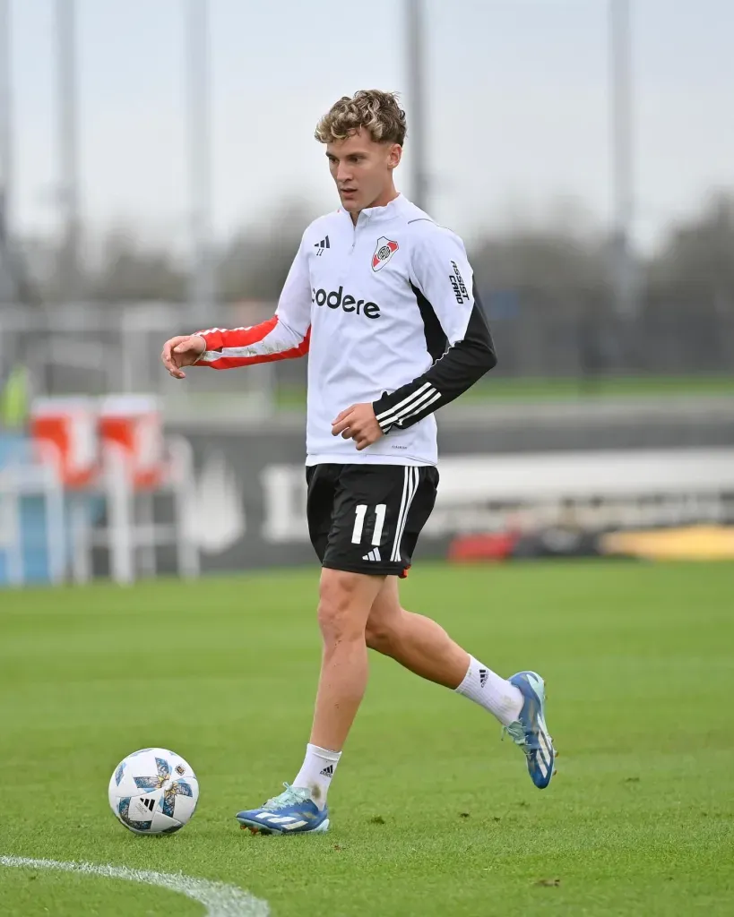 Colidio ya está usando la 11 de River. (Foto: River)