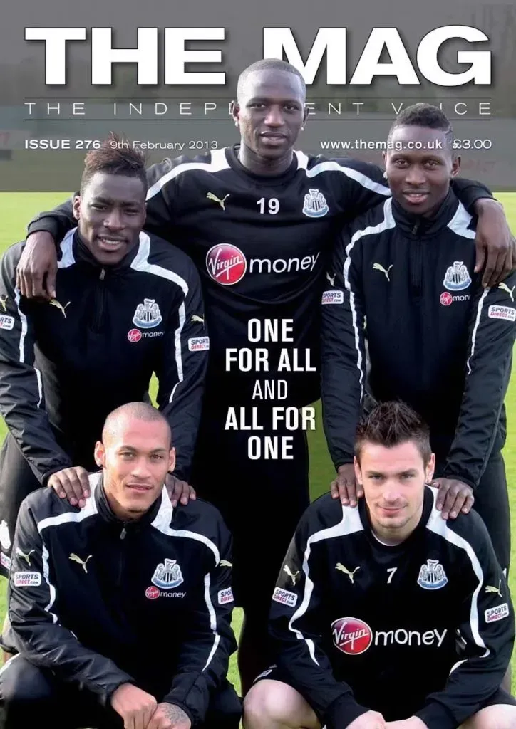 : Mathieu Debuchy, Yoan Gouffran, Massadio Haidara, Moussa Sissoko y Mapou Yanga-Mbiwa, los cinco franceses que llegaron a Newcastle en la misma ventana.