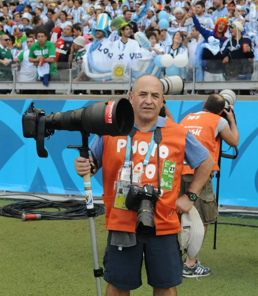 Alejandro Del Bosco en el Mundial de Brasil 2014. (Foto: Javier Garcia Martino).