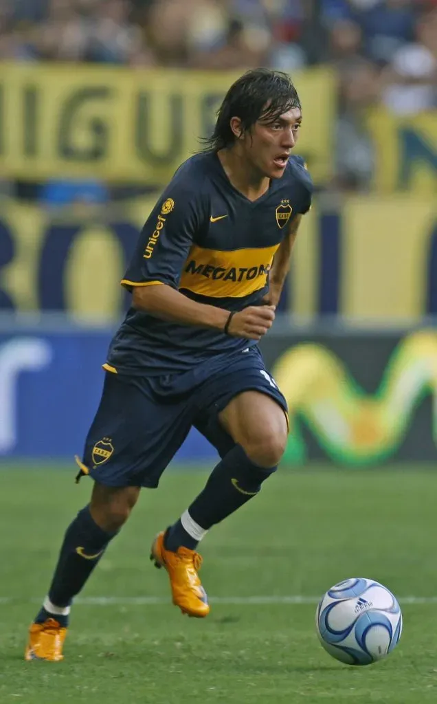 Neri Cardozo jugó 187 partidos en Boca y marcó 26 goles. (Foto: IMAGO).