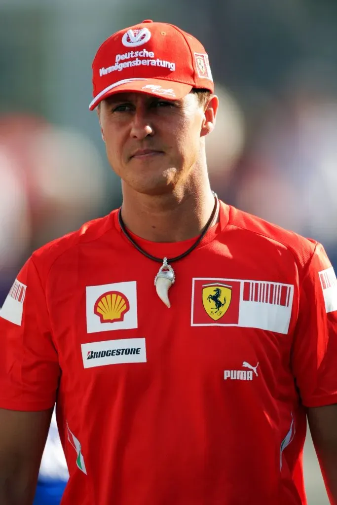Michael Schumacher en sus días de gloria con Ferrari.