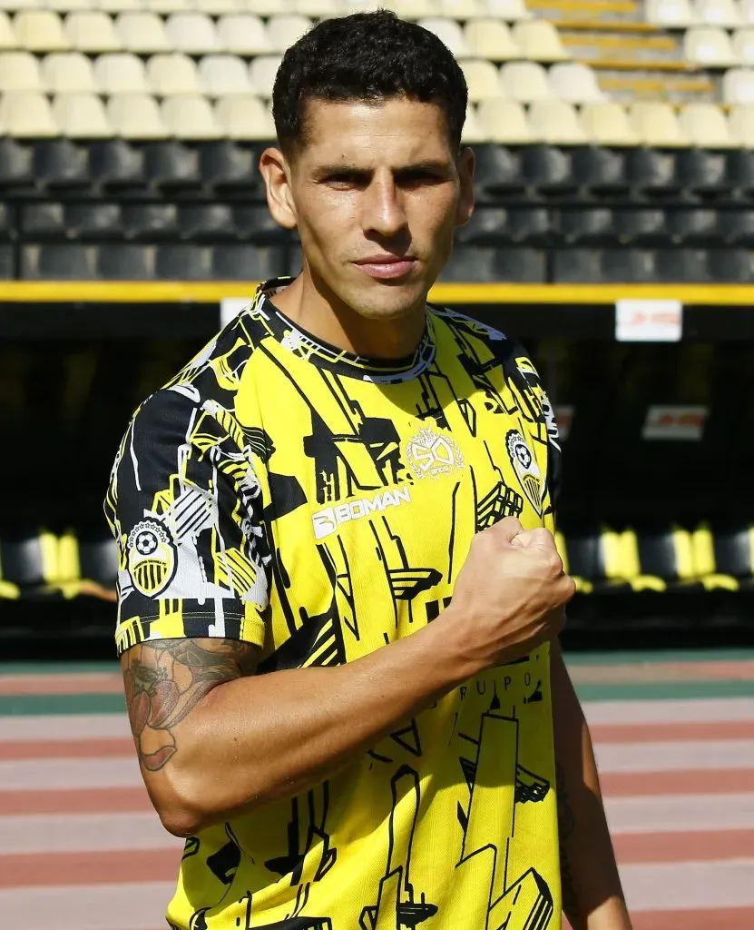 Oliver Benítez llegó a Deportivo Táchira hace pocos meses. (Foto: Prensa Deportivo Táchira).