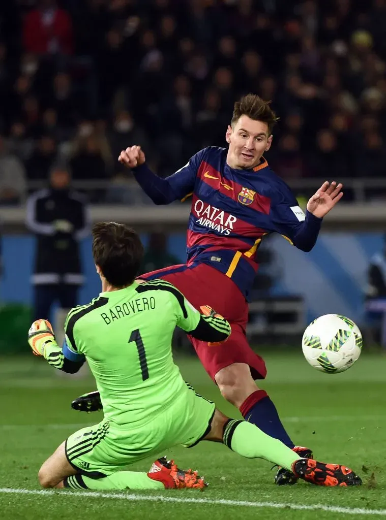 Lionel Messi en la final del Mundial de Clubes 2015. (Foto: IMAGO).