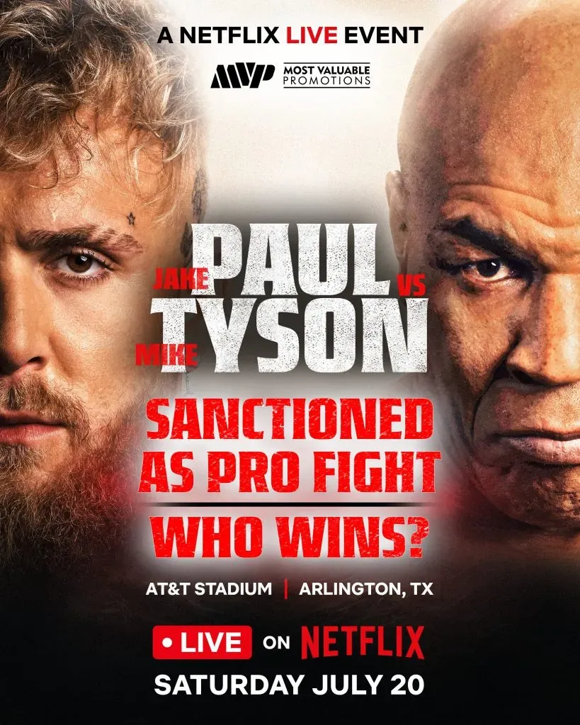 Netflix anunció de manera oficial la que será su primera transmisión en vivo de un combate profesional de boxeo.