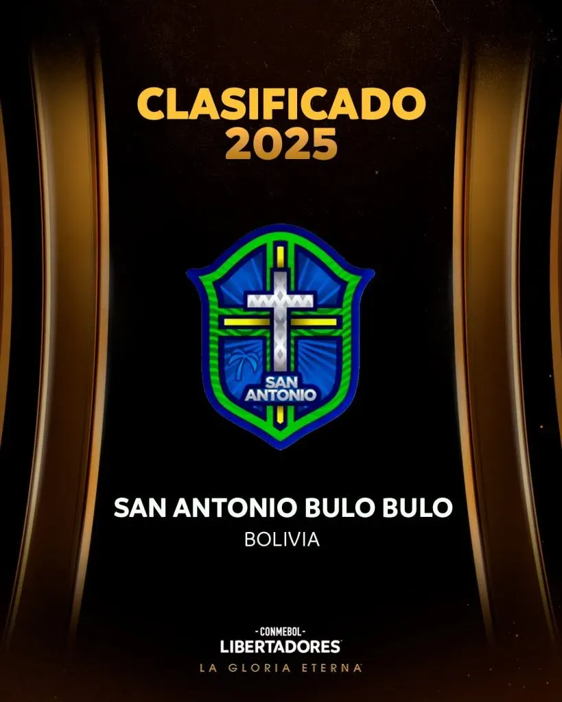 San Antonio Bulo Bulo se clasificó a la Copa Libertadores.
