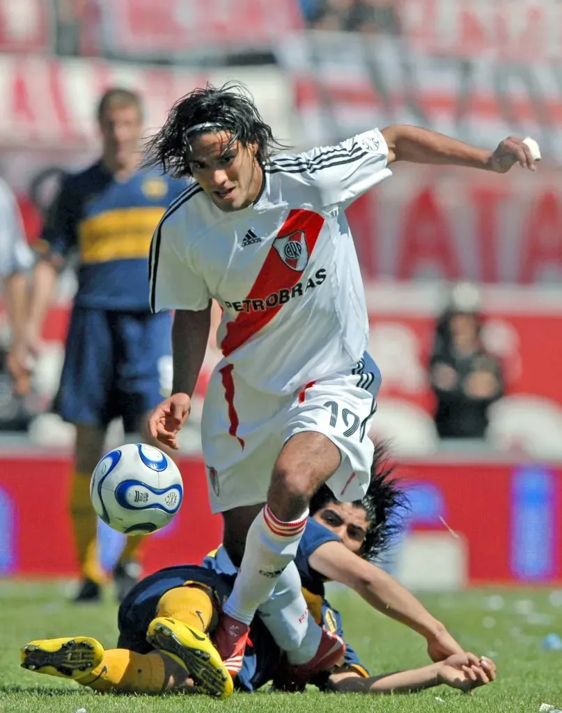 Falcao marcó 45 goles con la camiseta de River. (Foto: IMAGO).