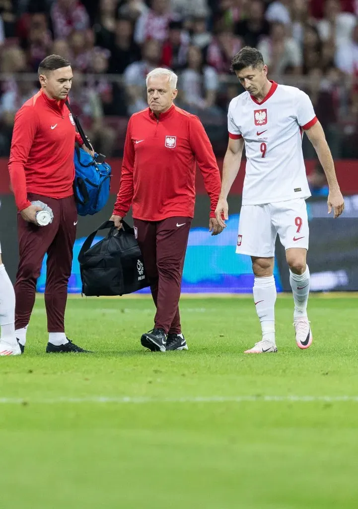 Robert Lewandowski se perderá el debut en la Eurocopa 2024. (IMAGO / NurPhoto)