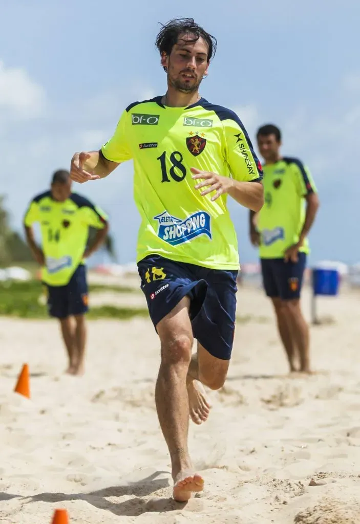 Robert Flores de pretemporada con Sport Recife. (Foto: IMAGO).