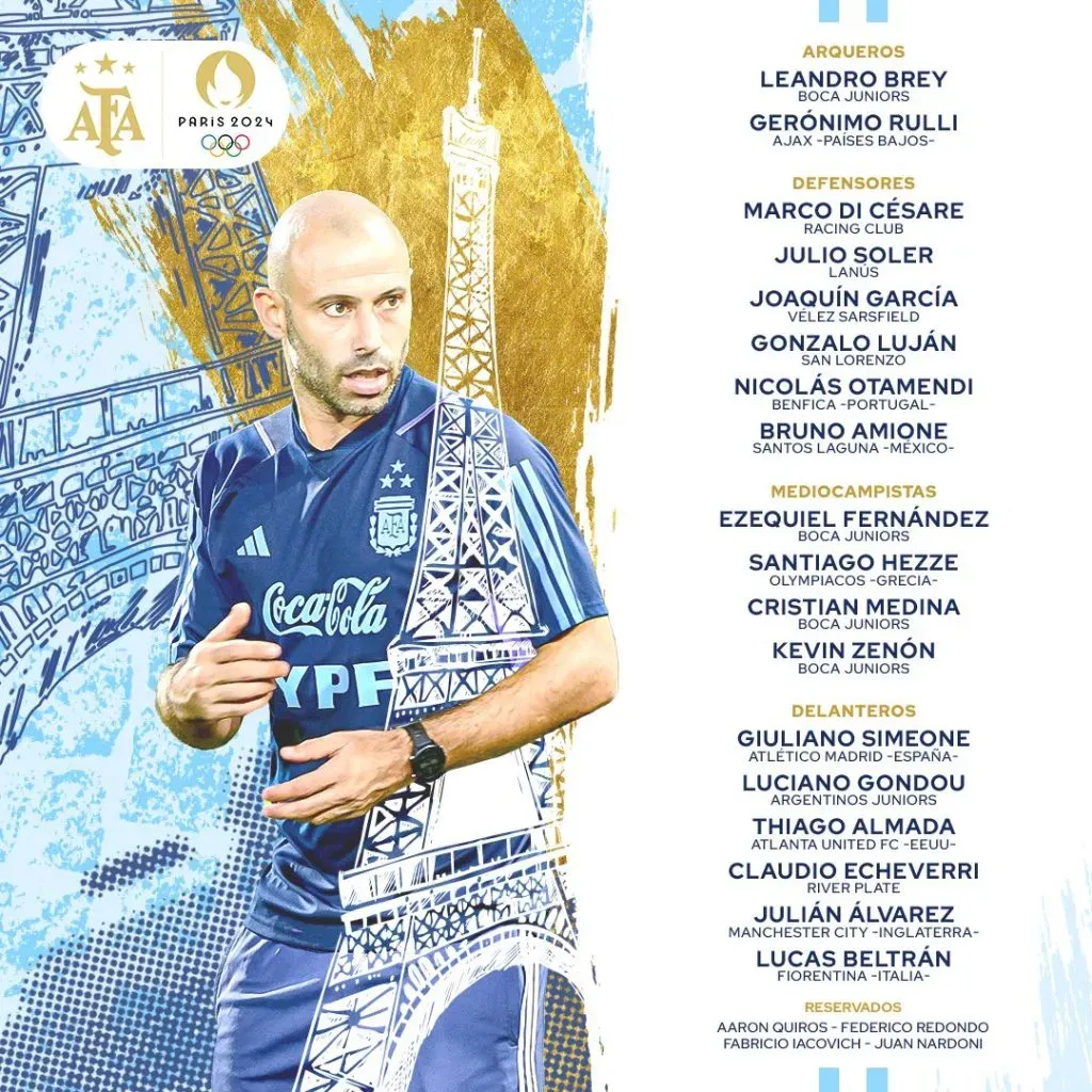 La lista de Mascherano