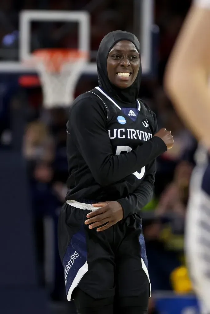 Diaba Konaté, la basquetbolista francesa que no irá a los Juegos Olímpicos. (Getty Images)